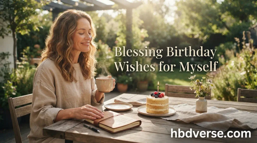 Blessing Birthday Wishes for Myself