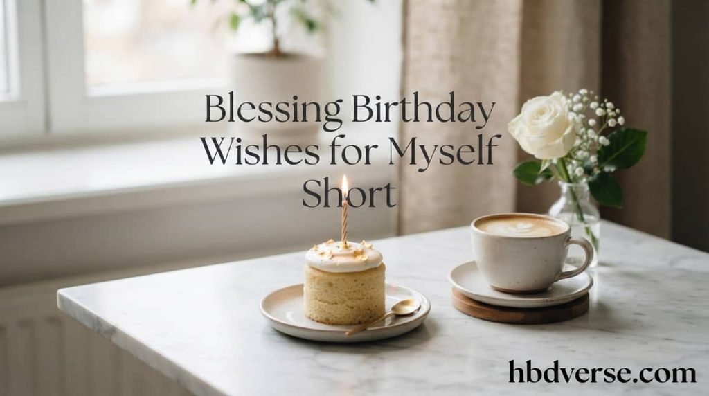 Blessing Birthday Wishes for Myself Short