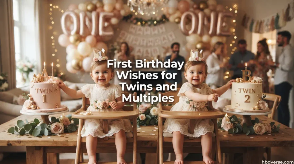 Short Captions for a First Birthday Post