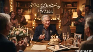 80th birthday wishes