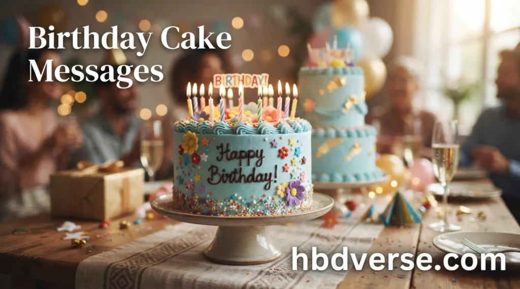 Birthday Cake Messages