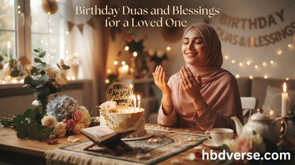 Birthday Duas and Blessings for a Loved One