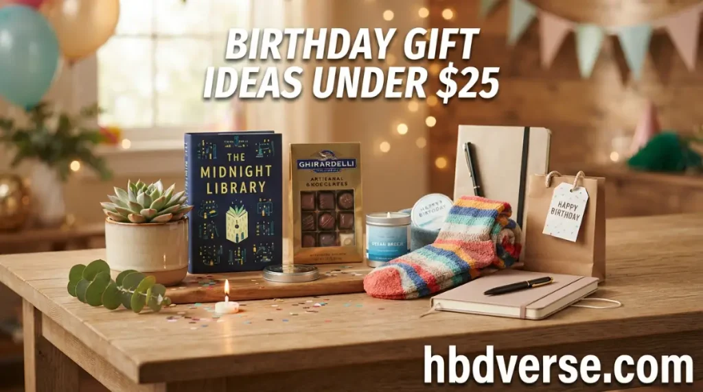 Birthday Gift Ideas Under $25