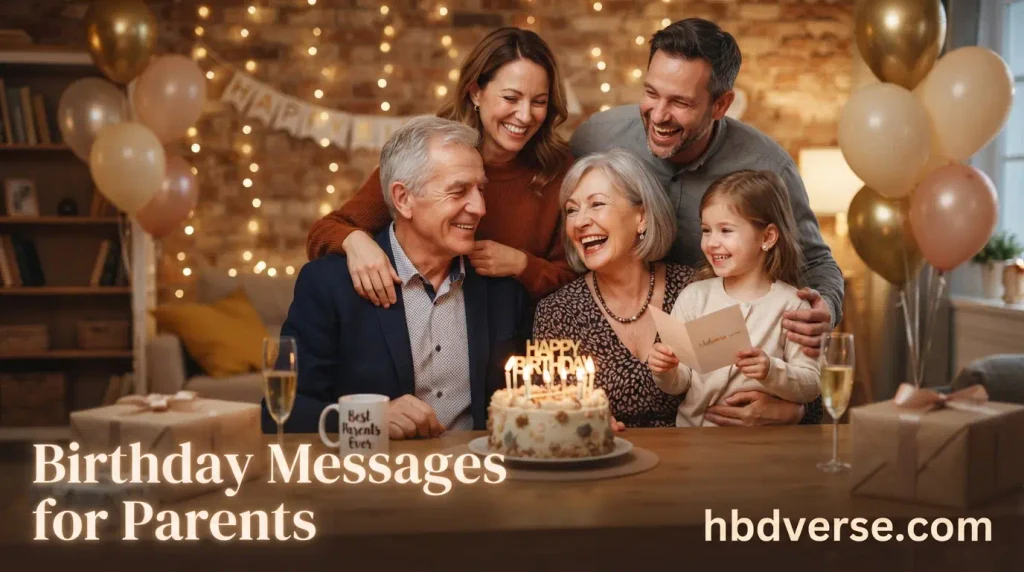 Birthday Messages for Parents