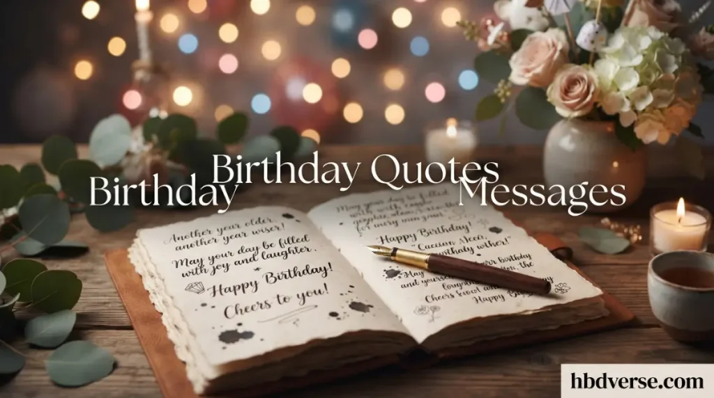 birthday Quotes and Messages