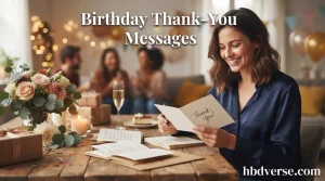 Birthday Thank-You Messages
