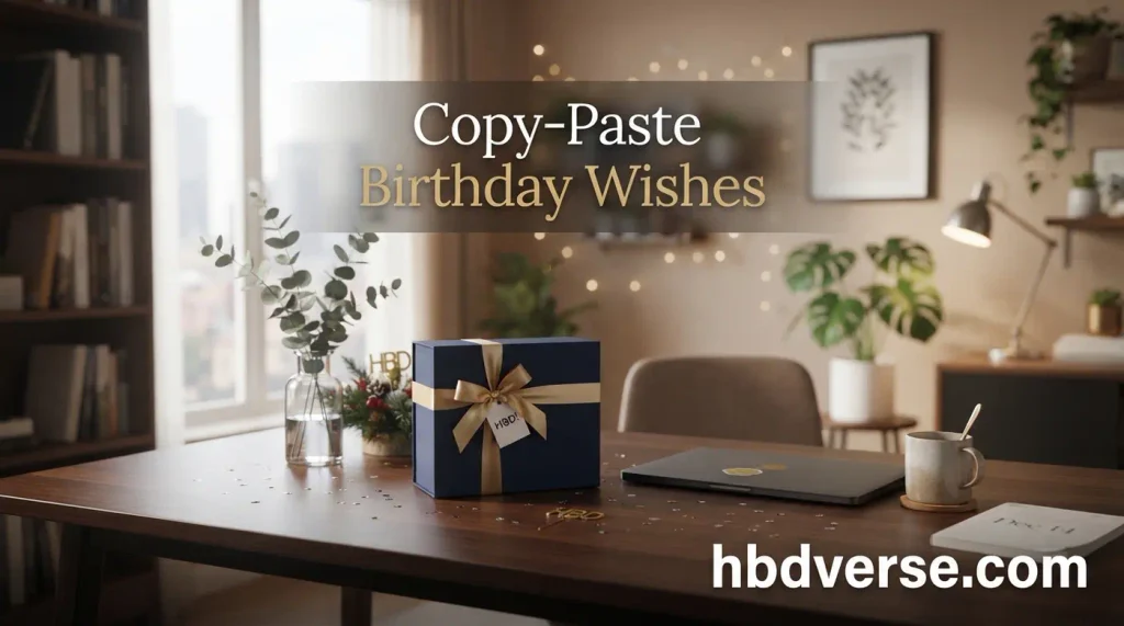 Copy-Paste Birthday Wishes