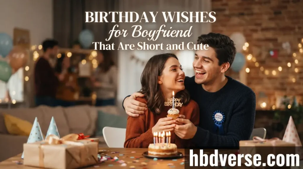 Birthday Wishes for Boyfriend That Are Short and Cute