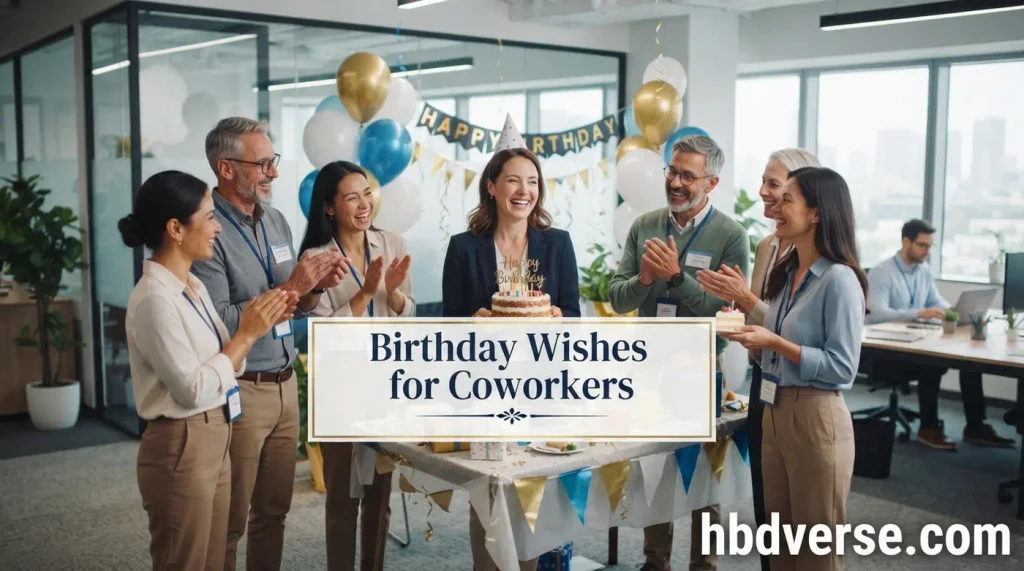 Birthday Wishes for Coworkers
