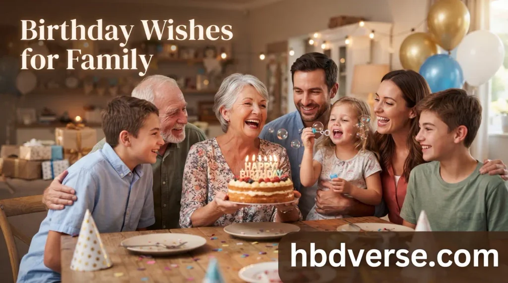 Birthday Wishes for Family