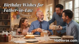 Birthday Wishes for Father-in-Law