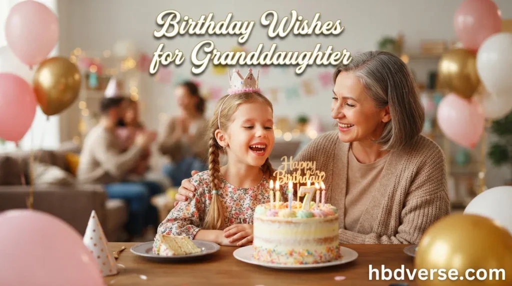 Birthday Wishes for Granddaughter