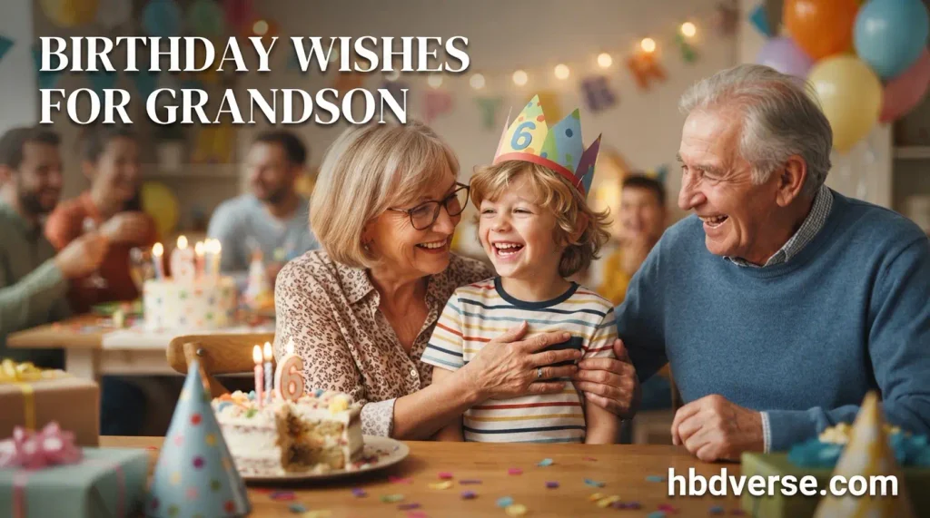 Birthday Wishes for Grandson