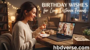Birthday Wishes for Long Distance Friends