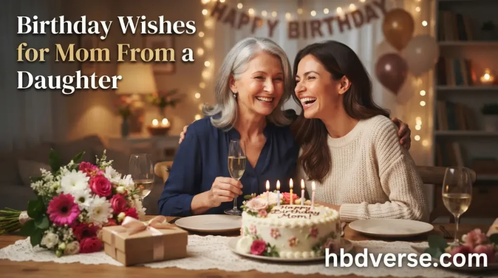 Birthday Wishes for Mom From a Daughter