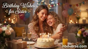 Birthday Wishes for Sister