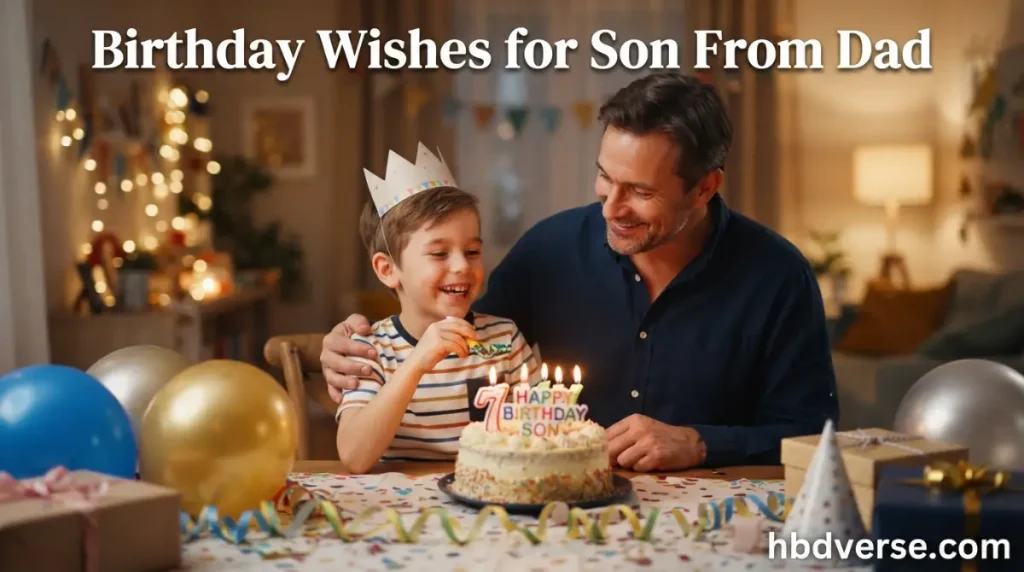 Birthday Wishes for Son From Dad