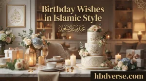 Birthday Wishes in Islamic Style