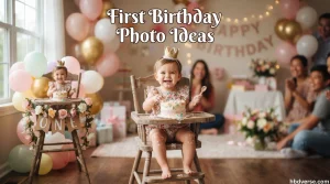 First Birthday Photo Ideas