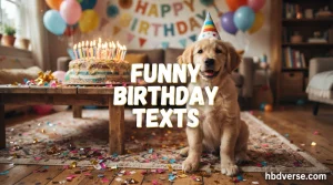 funny birthday text