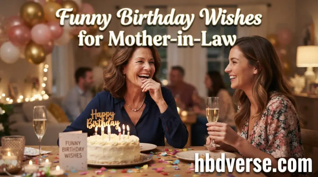 Funny Birthday Wishes for Mother-in-Law