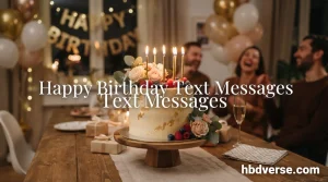 Happy Birthday Text Messages