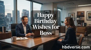 Happy Birthday Wishes for Boss