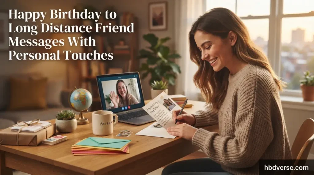 Happy Birthday to Long Distance Friend Messages With Personal Touches