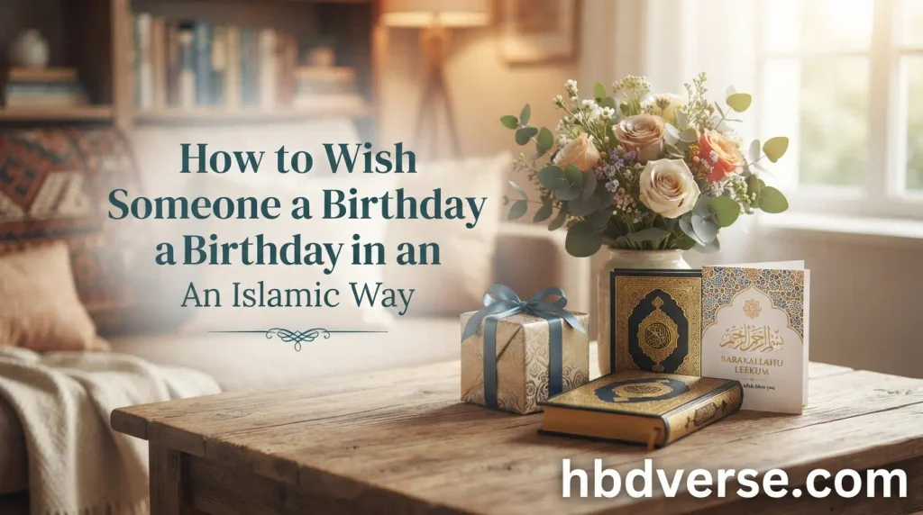 How to Wish Someone a Birthday in an Islamic Way