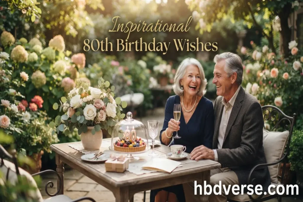 Inspirational 80th Birthday Wishes