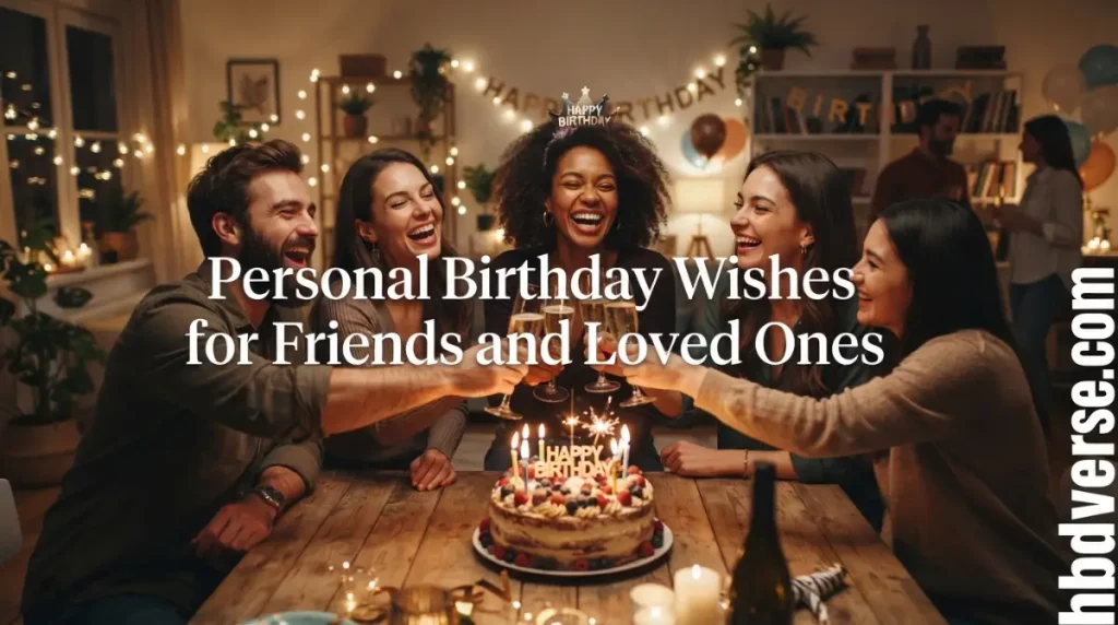 Personal Birthday Wishes for Friends and Loved Ones