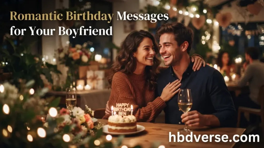 Romantic Birthday Messages for Your Boyfriend