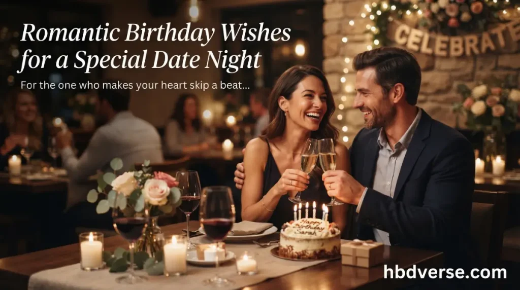 Romantic Birthday Wishes for a Special Date Night