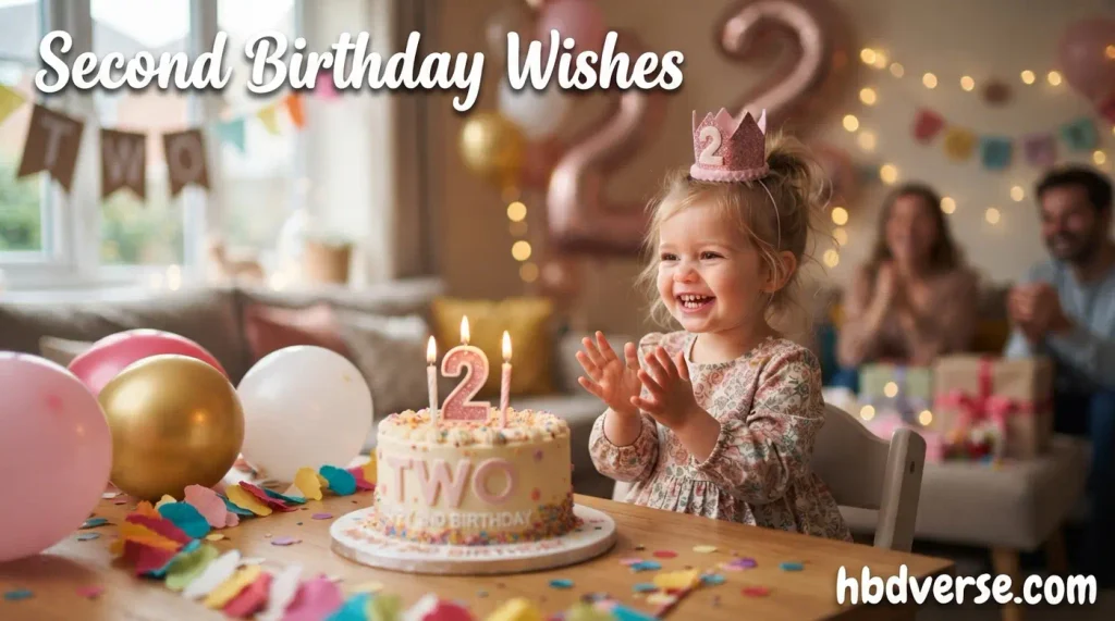 Second Birthday Wishes
