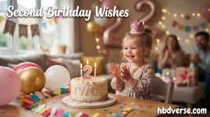 Second Birthday Wishes