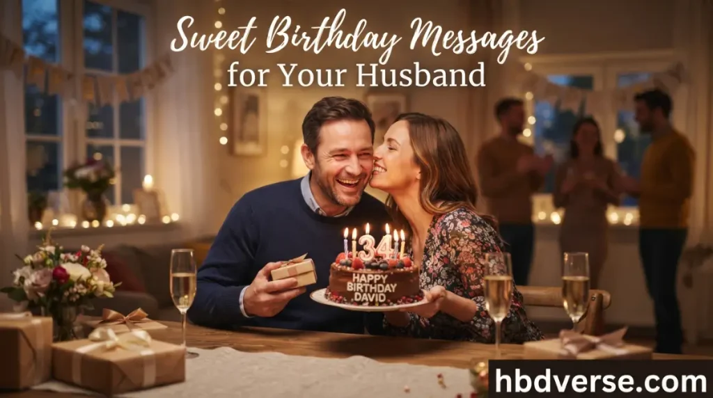 Sweet Birthday Messages for Your Husband