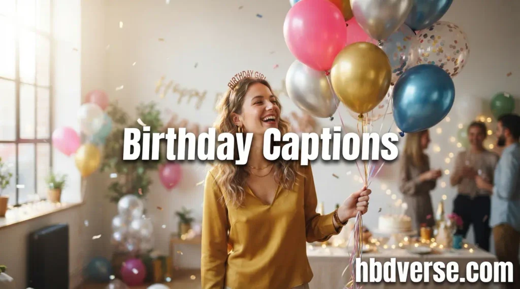 Birthday Captions